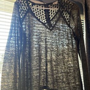 Womens long sleeve top